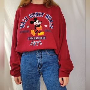 Rare Vintage Walt Disney World Crewneck
